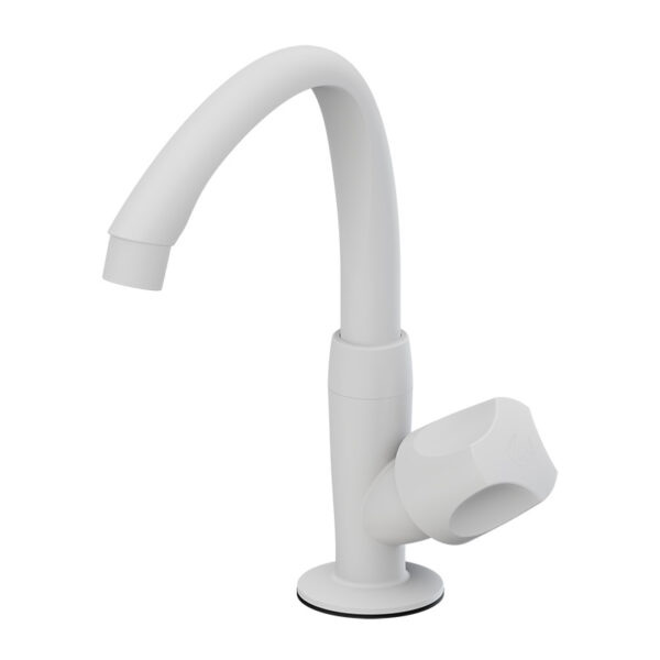 Torneira para Cozinha Mesa Bica Alta Móvel Branco Orbe 1/2" Tigre 461