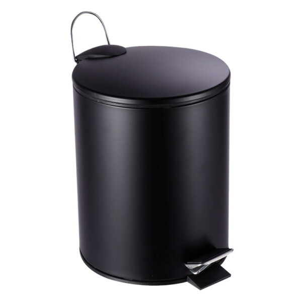 Lixeira Aço Inox Onix Preta Good
