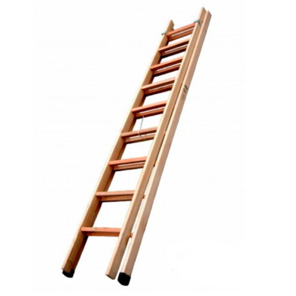 Escada Extensiva Eucalipto 2X9 Paris Escadas