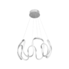 Lustre Flor Nórdica Branca 50W 58cm Good Iluminação GI-10740b-58WH
