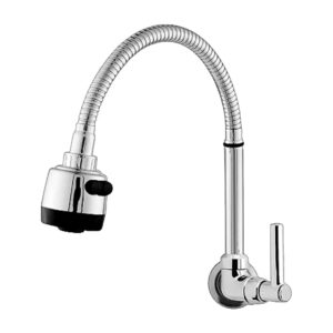 Torneira Gourmet cozinha parede com arejador 1/4 de volta GOOD GD-5330C